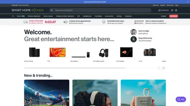 Magento 2 Hyvä Themes build for Smart Home Sounds